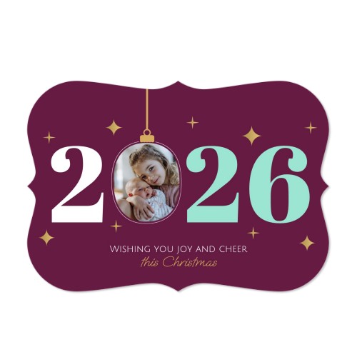 Enkle Fotokort med spisse kanter Liggende 14,3 x 10 cm