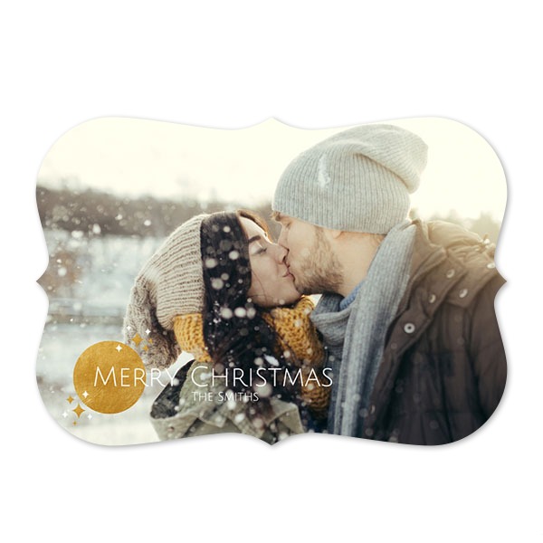 Enkla Fotokort med spetskant Liggande 14,3 x 10 cm