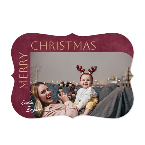 Single card with brackets Landscape 14,3 x 10 cm