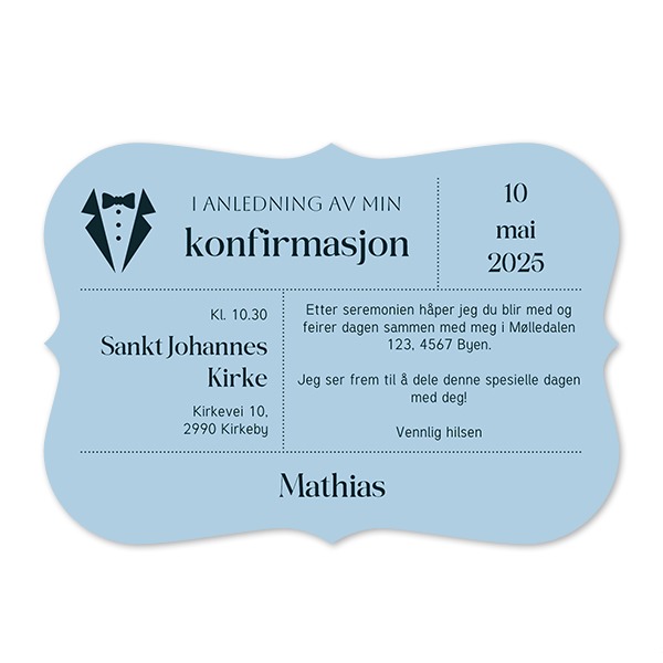 Enkle Fotokort med spisse kanter Liggende 14,3 x 10 cm