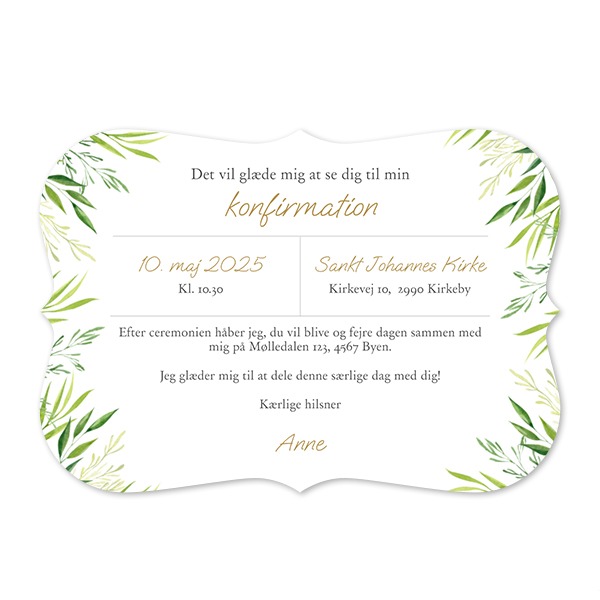 Enkle Fotokort spidse kanter Landskab 14,3 x 10 cm Enkle Fotokort spidse kanter Landskab 14,3 x 10 cm