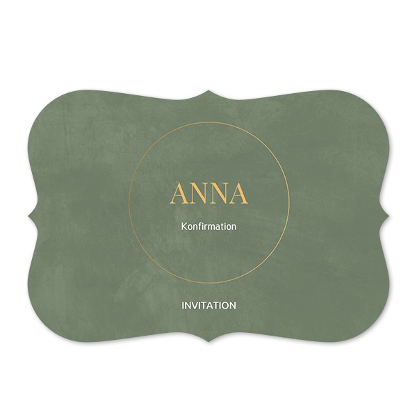 Enkle Fotokort spidse kanter Landskab 14,3 x 10 cm