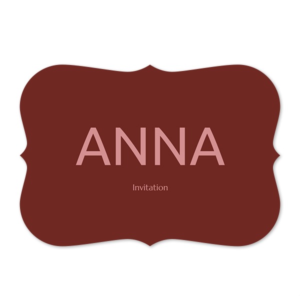 Enkle Fotokort spidse kanter Landskab 14,3 x 10 cm