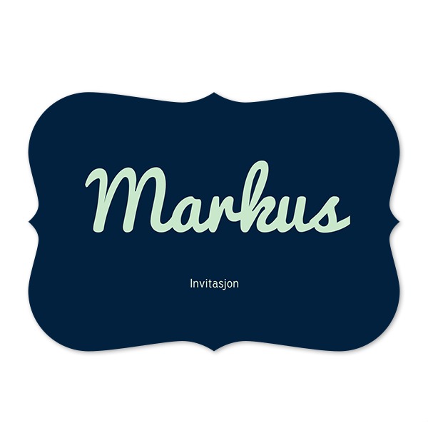 Enkle Fotokort med spisse kanter Liggende 14,3 x 10 cm