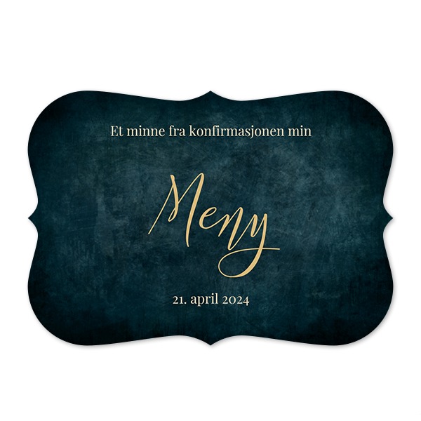 Enkle Fotokort med spisse kanter Liggende 14,3 x 10 cm