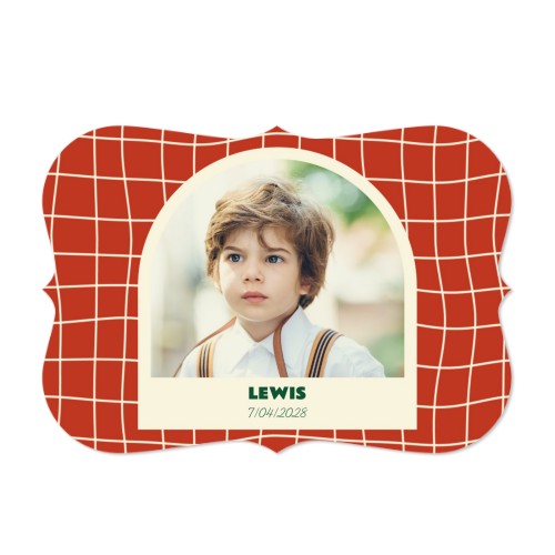 Enkle Fotokort med spisse kanter Liggende 14,3 x 10 cm