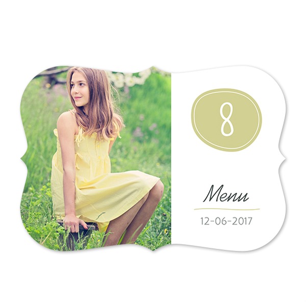 Faire-part 1 volet Accolades paysage 14,3 x 10 cm Faire-part 1 volet Accolades paysage 14,3 x 10 cm