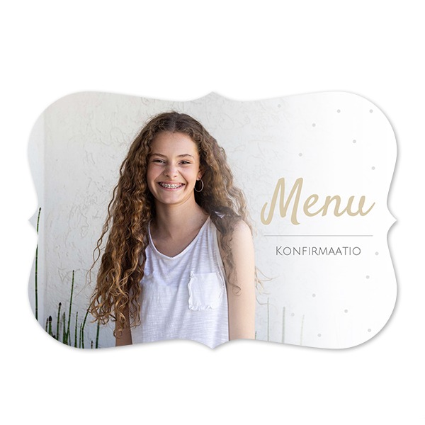 Klassiset Kuvakortit aaltoreunoilla Vaaka 14,3 x 10 cm