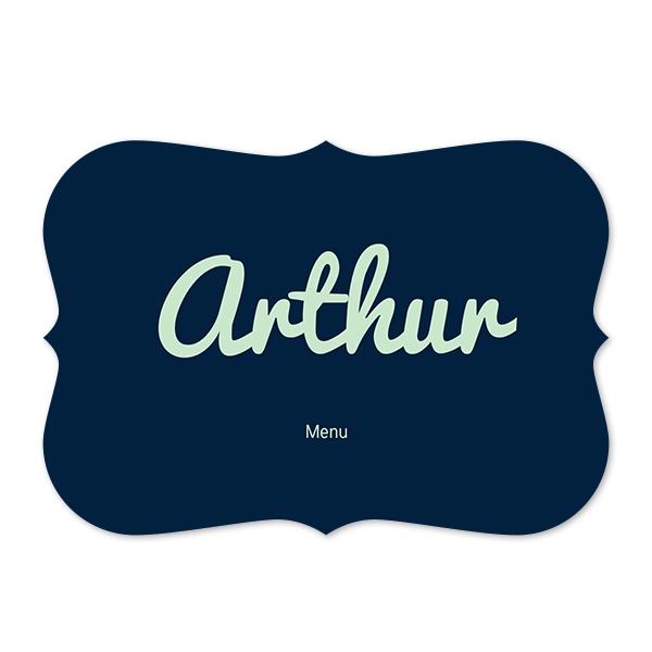 Single card with brackets Landscape 14,3 x 10 cm Single card with brackets Landscape 14,3 x 10 cm