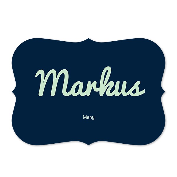 Enkle Fotokort med spisse kanter Liggende 14,3 x 10 cm