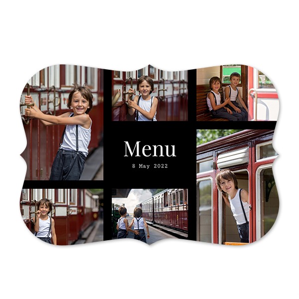 Fotokaart accolade liggend 14,3 x 10 cm Fotokaart accolade liggend 14,3 x 10 cm