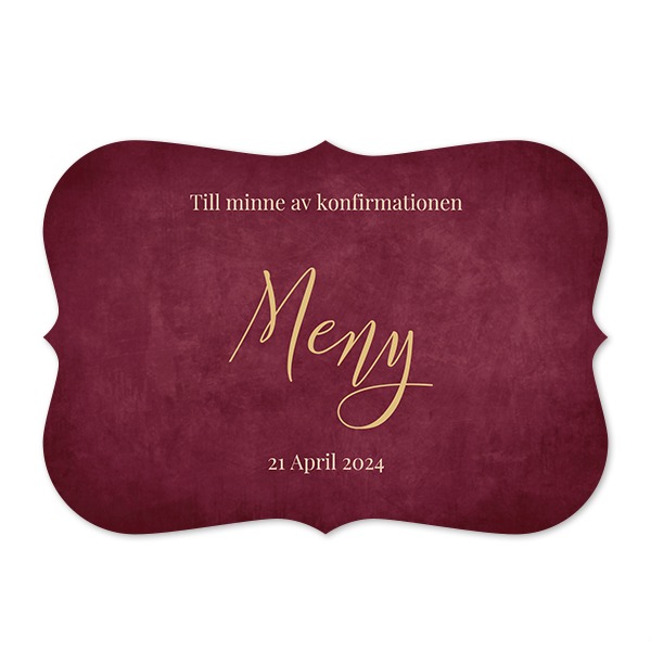 Enkla Fotokort med spetskant Liggande 14,3 x 10 cm