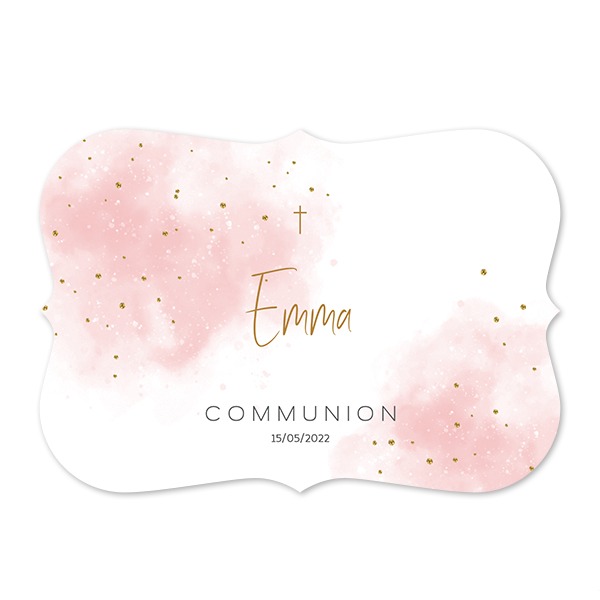 Single card with brackets Landscape 14,3 x 10 cm