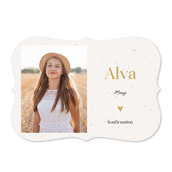 Enkla Fotokort med spetskant Liggande 14,3 x 10 cm Enkla Fotokort med spetskant Liggande 14,3 x 10 cm