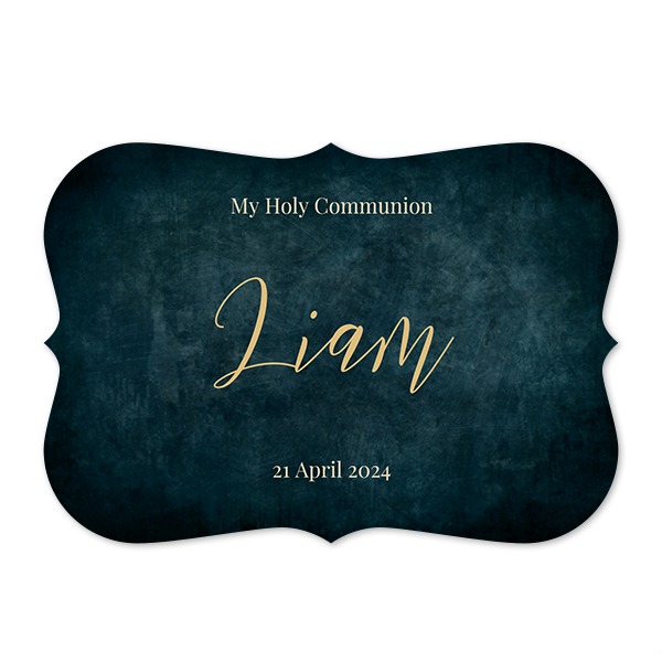 Fotokaart accolade liggend 14,3 x 10 cm