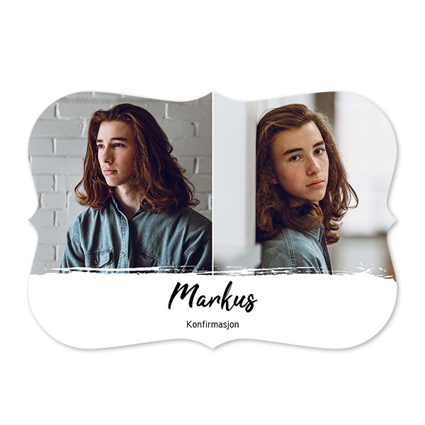 Enkle Fotokort med spisse kanter Liggende 14,3 x 10 cm Enkle Fotokort med spisse kanter Liggende 14,3 x 10 cm