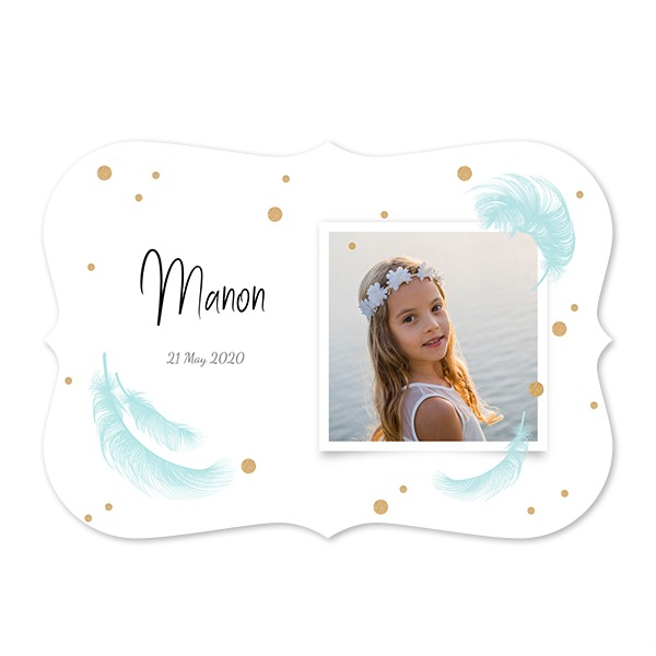 Fotokaart accolade liggend 14,3 x 10 cm Fotokaart accolade liggend 14,3 x 10 cm