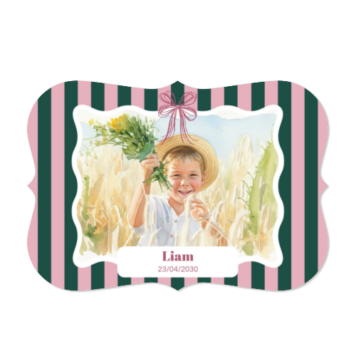 Single card with brackets Landscape 14,3 x 10 cm Single card with brackets Landscape 14,3 x 10 cm