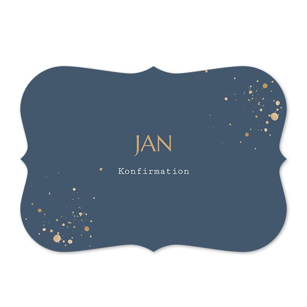 Enkle Fotokort spidse kanter Landskab 14,3 x 10 cm