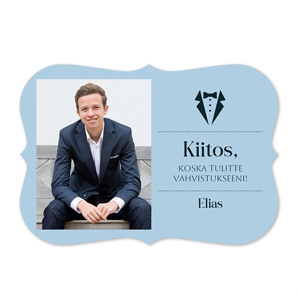 Klassiset Kuvakortit aaltoreunoilla Vaaka 14,3 x 10 cm