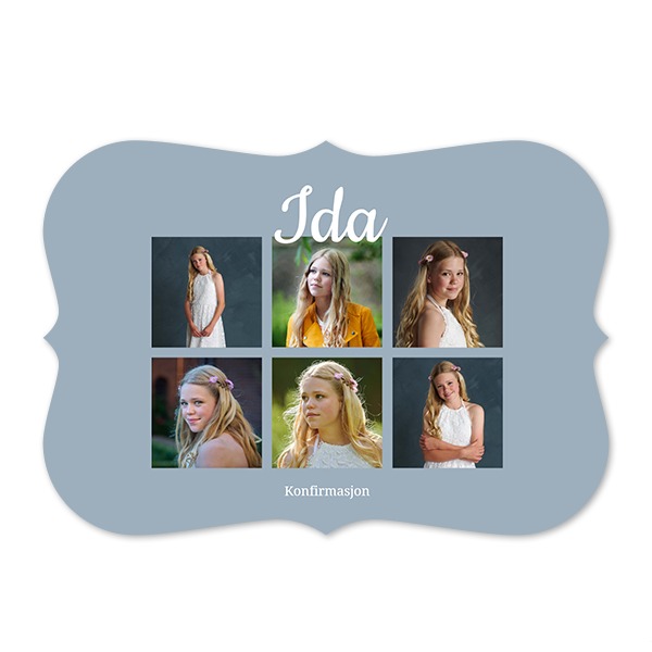 Enkle Fotokort med spisse kanter Liggende 14,3 x 10 cm Enkle Fotokort med spisse kanter Liggende 14,3 x 10 cm