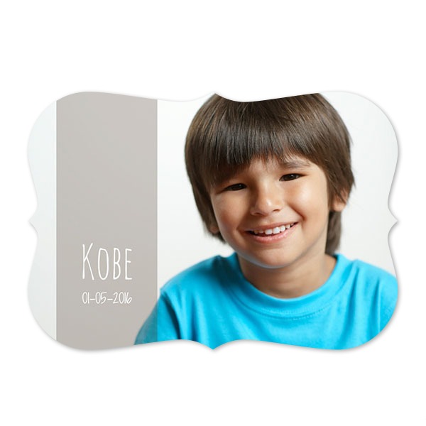 Faire-part 1 volet Accolades paysage 14,3 x 10 cm Faire-part 1 volet Accolades paysage 14,3 x 10 cm