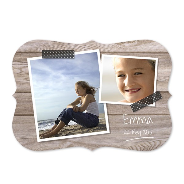 Single card with brackets Landscape 14,3 x 10 cm Single card with brackets Landscape 14,3 x 10 cm