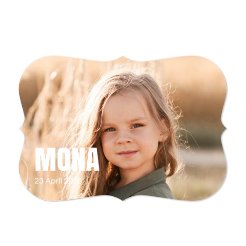 Faire-part 1 volet Accolades paysage 14,3 x 10 cm Faire-part 1 volet Accolades paysage 14,3 x 10 cm