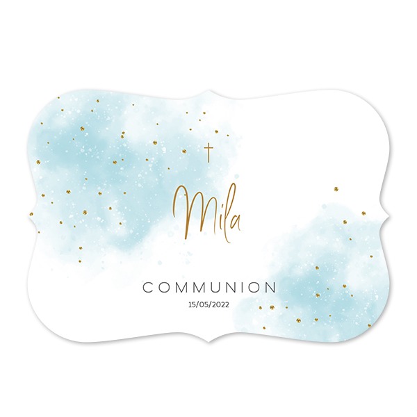 Faire-part 1 volet Accolades paysage 14,3 x 10 cm Faire-part 1 volet Accolades paysage 14,3 x 10 cm