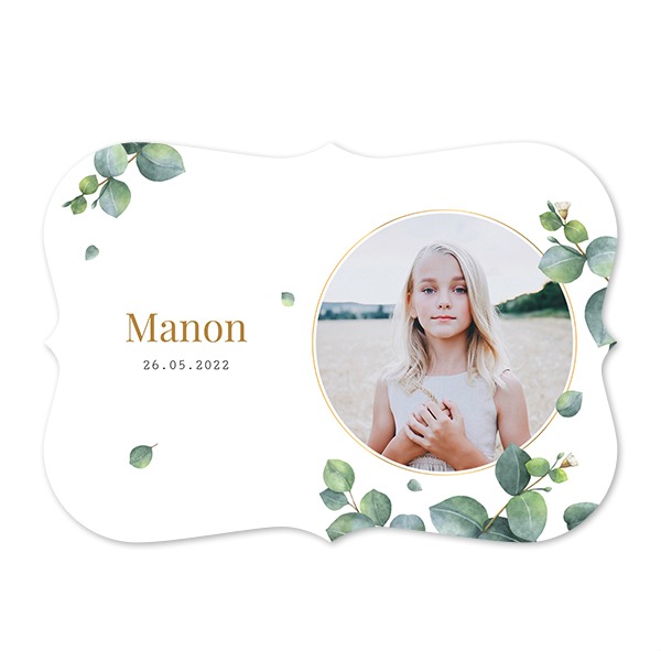 Faire-part 1 volet Accolades paysage 14,3 x 10 cm Faire-part 1 volet Accolades paysage 14,3 x 10 cm