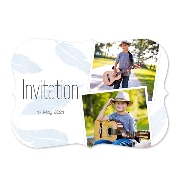 Fotokaart accolade liggend 14,3 x 10 cm Fotokaart accolade liggend 14,3 x 10 cm