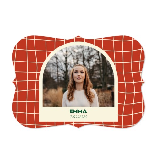 Enkle Fotokort med spisse kanter Liggende 14,3 x 10 cm