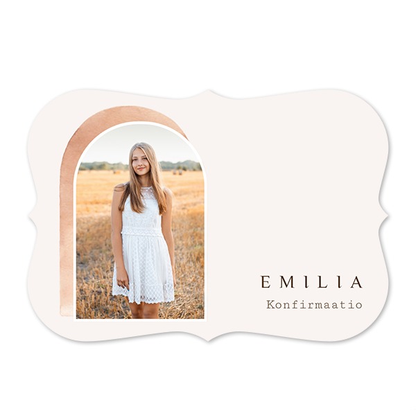 Klassiset Kuvakortit aaltoreunoilla Vaaka 14,3 x 10 cm