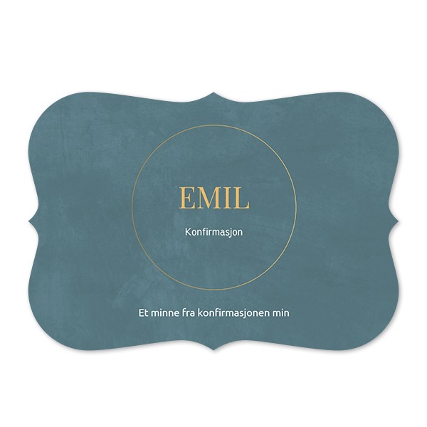 Enkle Fotokort med spisse kanter Liggende 14,3 x 10 cm