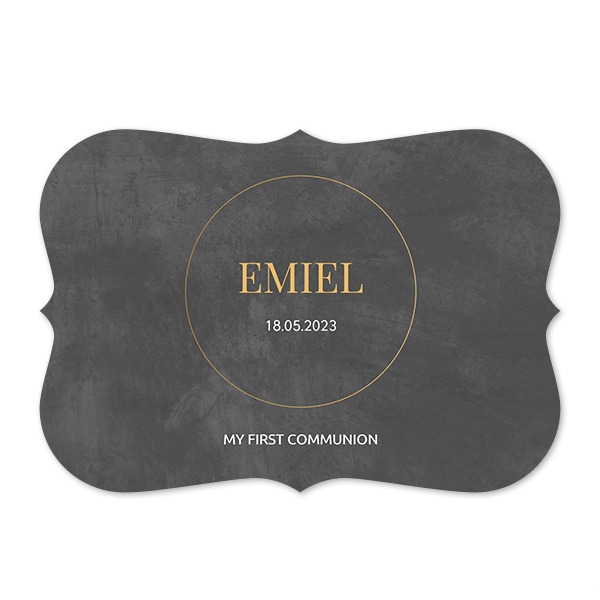 Single card with brackets Landscape 14,3 x 10 cm Single card with brackets Landscape 14,3 x 10 cm