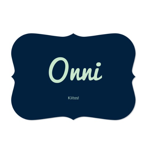 Klassiset Kuvakortit aaltoreunoilla Vaaka 14,3 x 10 cm