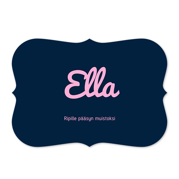 Klassiset Kuvakortit aaltoreunoilla Vaaka 14,3 x 10 cm