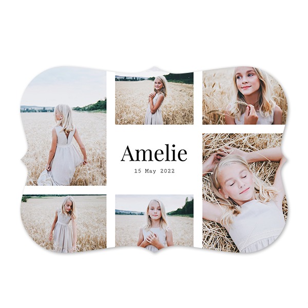 Single card with brackets Landscape 14,3 x 10 cm Single card with brackets Landscape 14,3 x 10 cm