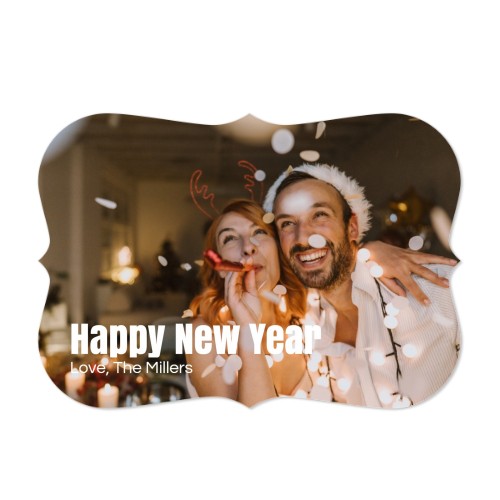 Faire-part 1 volet Accolades paysage 14,3 x 10 cm