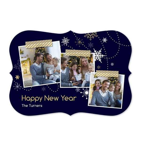 Faire-part 1 volet Accolades paysage 14,3 x 10 cm Faire-part 1 volet Accolades paysage 14,3 x 10 cm