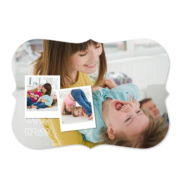 Single card with brackets Landscape 14,3 x 10 cm