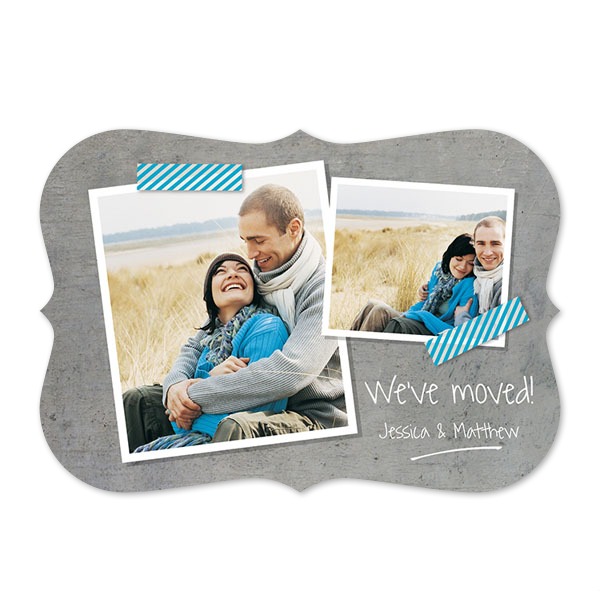 Faire-part 1 volet Accolades paysage 14,3 x 10 cm