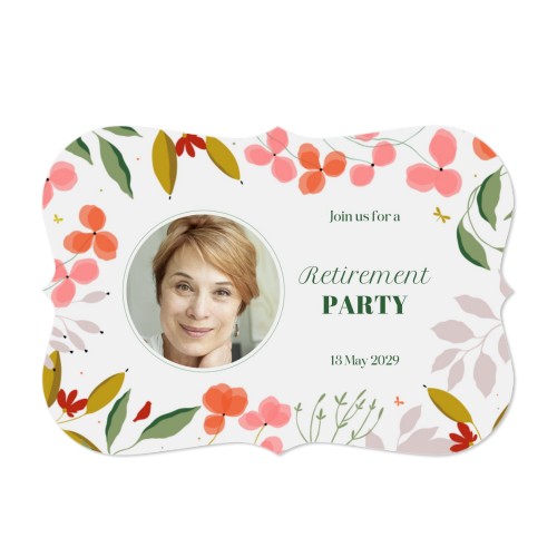 Single card with brackets Landscape 14,3 x 10 cm