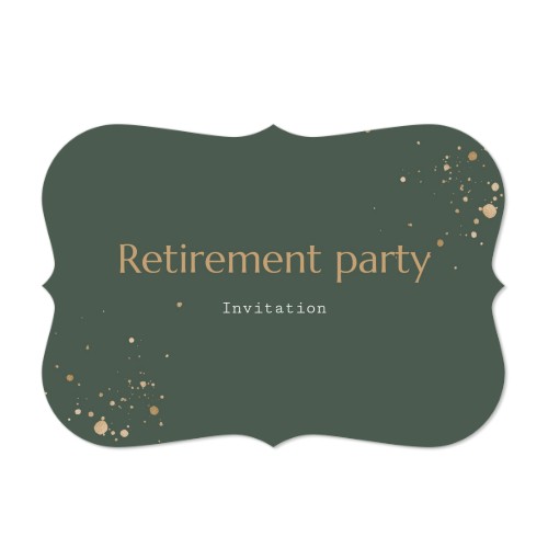 Enkle Fotokort spidse kanter Landskab 14,3 x 10 cm