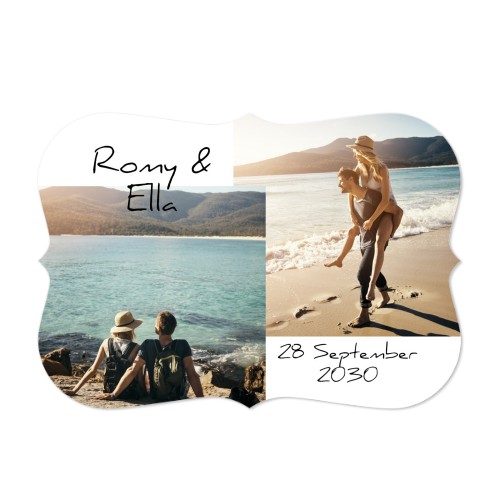 Klassiset Kuvakortit aaltoreunoilla Vaaka 14,3 x 10 cm Klassiset Kuvakortit aaltoreunoilla Vaaka 14,3 x 10 cm