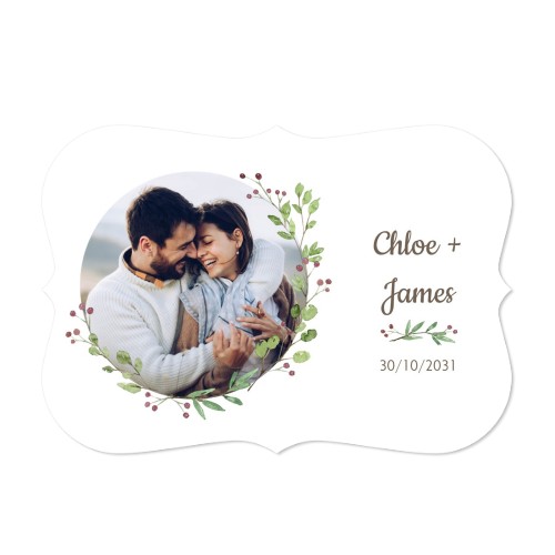 Single card with brackets Landscape 14,3 x 10 cm Single card with brackets Landscape 14,3 x 10 cm