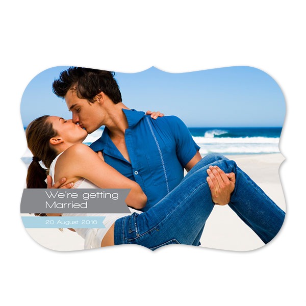 Faire-part 1 volet Accolades paysage 14,3 x 10 cm Faire-part 1 volet Accolades paysage 14,3 x 10 cm