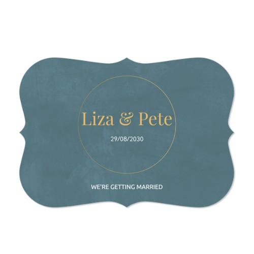 Single card with brackets Landscape 14,3 x 10 cm Single card with brackets Landscape 14,3 x 10 cm