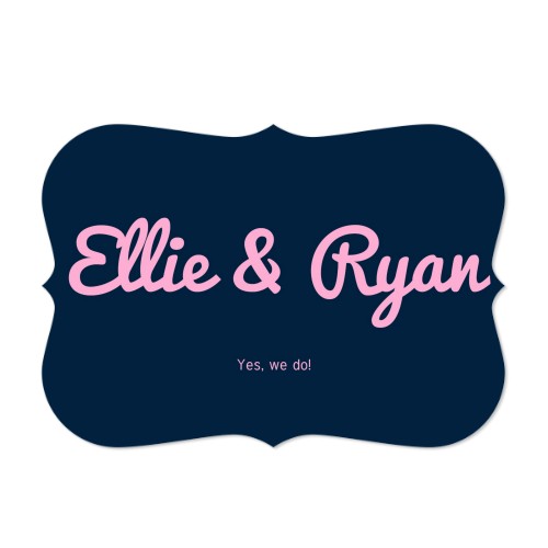 Single card with brackets Landscape 14,3 x 10 cm