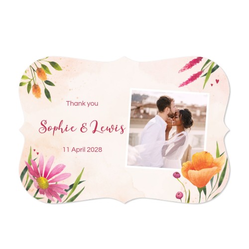 Fotokaart accolade liggend 14,3 x 10 cm Fotokaart accolade liggend 14,3 x 10 cm